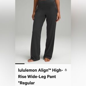 lululemon Align™ High- & Rise Wide-Leg Pant